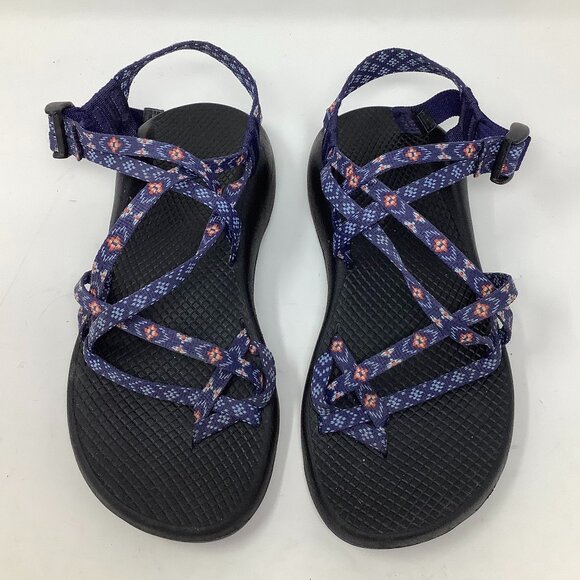 Chaco women's ZX2 Classic sandals 9 Wink Blue aztec tribal gorpcore hiking water - Picture 1 of 8